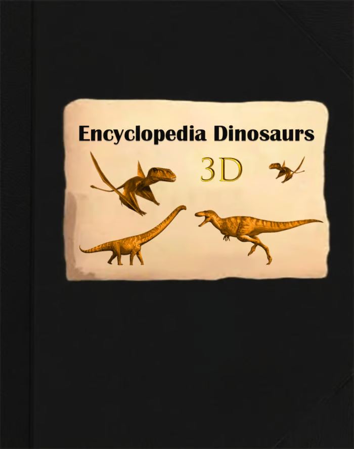 🦖3D Encyclopedia Prehistorica Dinosaurs📙