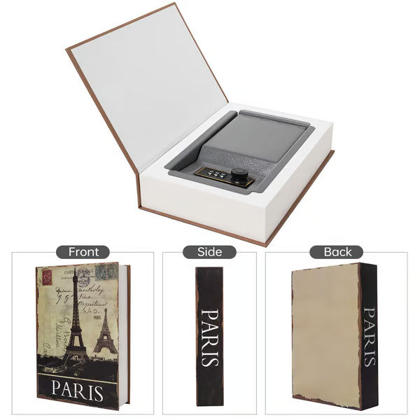 Real Paper Transfer Book Safe